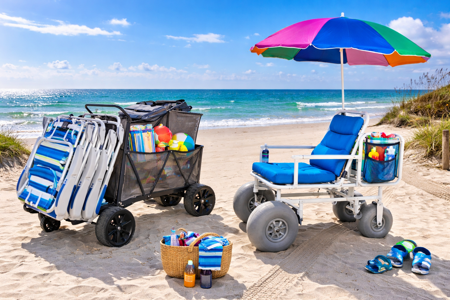 Beach Access Set rental bundle from QuickChoice Rentals